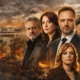 مشهد درامي لشخصيات مسلسل ابتسم أيها الجنرال يرمز إلى صراع السلطة والأجهزة الأمنية
